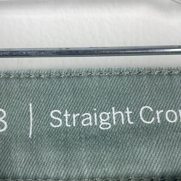 Talbots Flawless Size 8 Straight Crop Green Women's Jeans - Picture 4 of 11